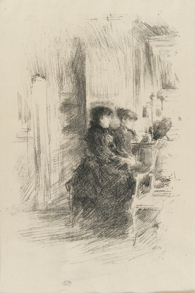 The Duet by James Abbott McNeill Whistler